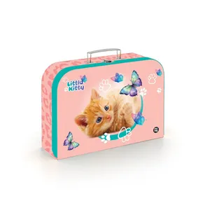 Laminierter Koffer 34 cm Katze